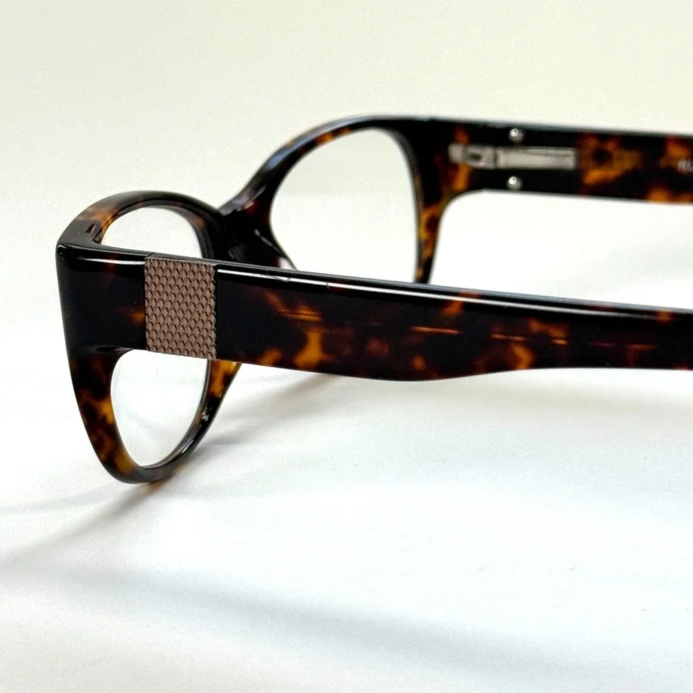 RUNWAY RETRO RR610 Eyeglasses Frame Only 50-17-130 Tortoise Shell Brown Full Rim